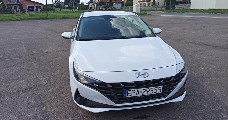 Hyundai Elantra cena 89900 przebieg: 20600, rok produkcji 2021 z Pabianice małe 301